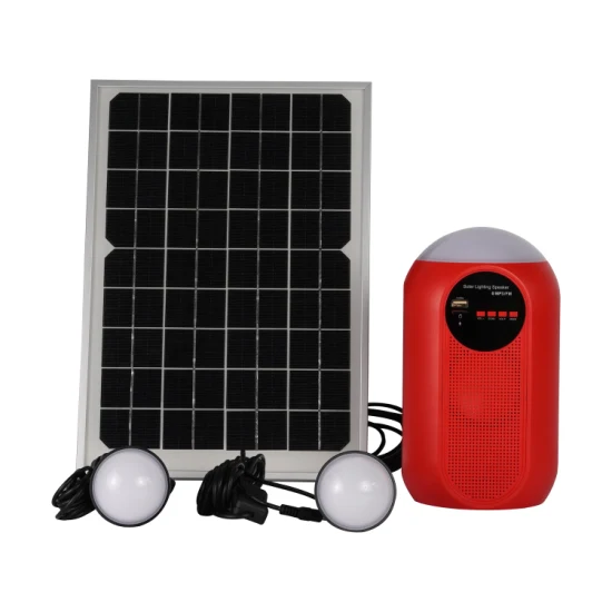 Solar-BT-Lautsprecher mit LED-Licht für Teil/Outdoor/Camping